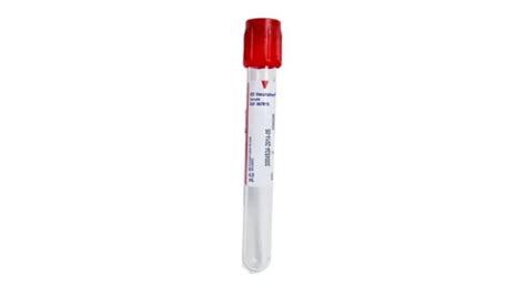 BD Vacutainer Plus Plastic Serum Tube With Red Hemogard Closure 6 ML 13