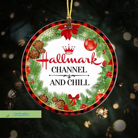 christmas hallmark movies ornament hallmark xmas decor etsy