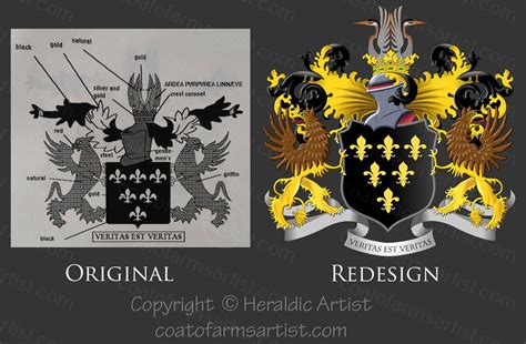 Coat Of Arms Redesign With Affinity Designer Handrawn In Vector Format Based On Instructions Of