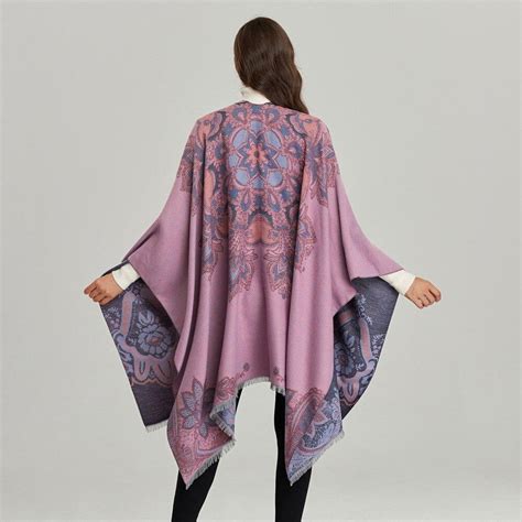 Poncho Cape R Versible Univers Du Poncho