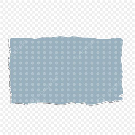 Blue Polka Dots PNG Picture Blue Polka Dot Pattern Retro Torn Paper