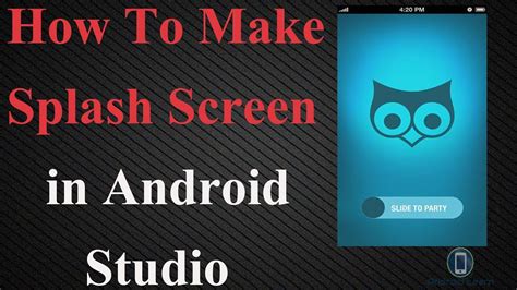 How To Make Splash Screen In Android Studio With Source Code Youtube