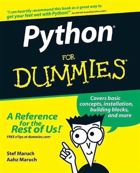 Python For Dummies By Stef Maruch Paperback Buy