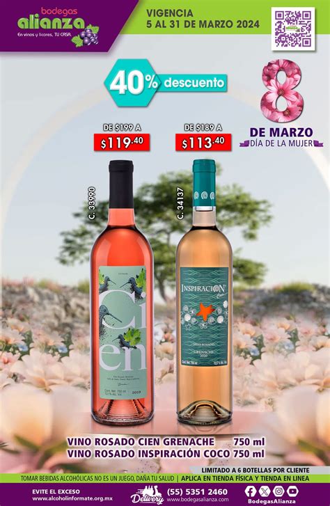 Ofertas Bodegas Alianza En Vinos Y Licores Para Semana Santa 2024