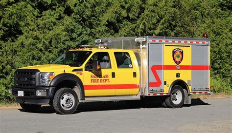 Sahtlam Volunteer Fire Hall 4384 Cowichan Lake Rd BC Fire Trucks