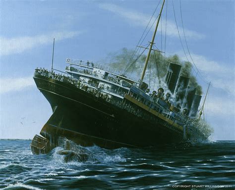 rms lusitania sink