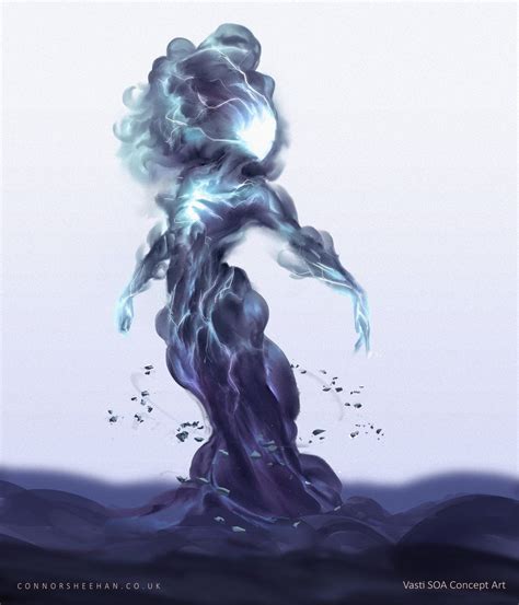 Vasti Spirit Of Air Creature Concept Art Spirited Art Fantasy Art