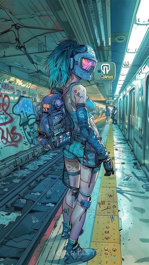 The Inspiring Journey Of A Digital Artist In 2024 Cyberpunk Art Cyberpunk Aesthetic Cool