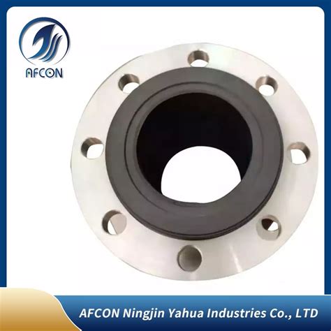 DN80 Pn16 Stainless Steel 304 Pipe Rubber Flexible Bellows EPDM Flange