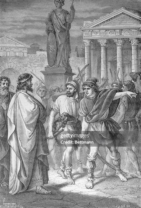 illustration  spartacus depicting slave revolt undated news photo