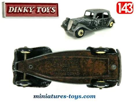 La Traction avant 11BL Citroën miniature de Dinky Toys France au 1 43e