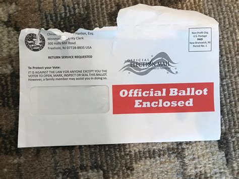 New Jersey Mail In Ballots Are A Cluster F