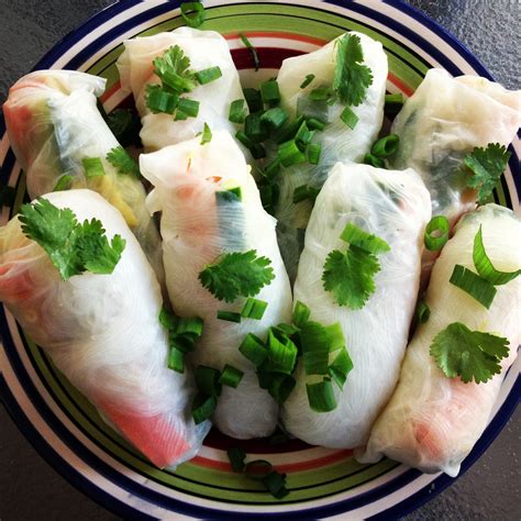 SOULFUL HEALTHY LIVING: VIETNAMESE RICE PAPER ROLLS