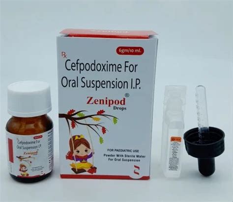 Cefpodoxime Proxetil Drop 25mg Zenipod Drops At Rs 85 Bottle