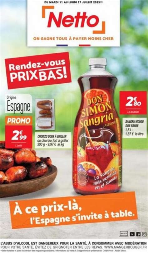 28 Semaine Week 11 7 2023 17 7 2023 Catalogue Netto Netto