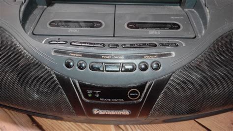 Panasonic Rx Dt Cobra Japonsk Cd Radiomagnetofon Boombox Do Funk N