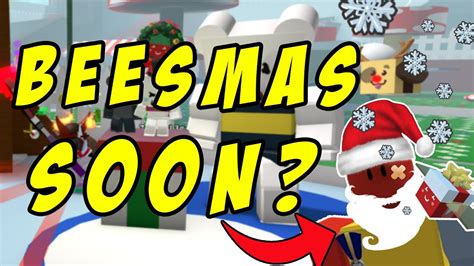 🤔is There A New Beesmas Coming This Year Roblox Bee Swarm Simulator Youtube