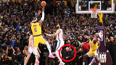 Incredible Detail In Picture Over Lebron James Breaking Scoring Record