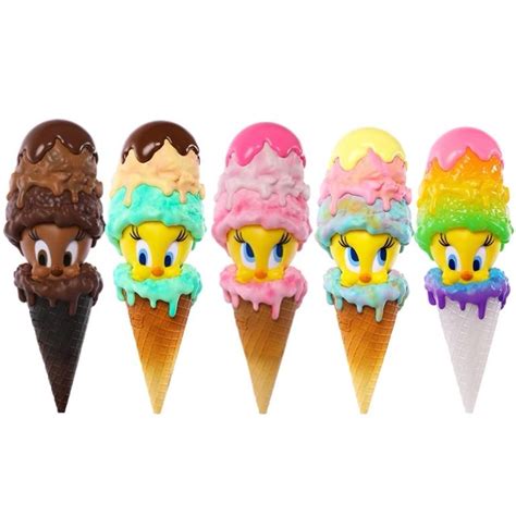 ToyCargo Gelato Tweety Blind Box Series Set of 4 ToyCargo ユニークな