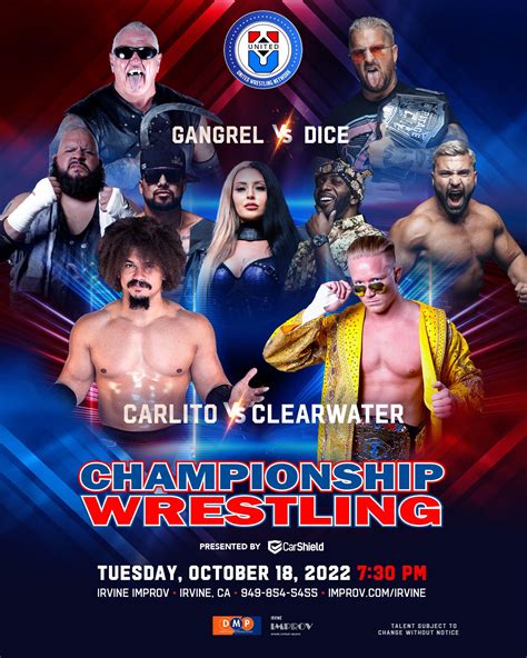 United Wrestling Network Championship Wrestling Tv Taping For October