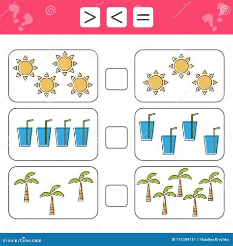 Compte Du Jeu Pour Les Enfants Préscolaires Éducatif Un Jeu