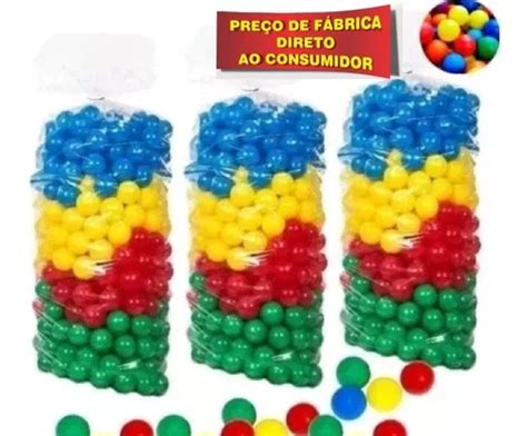 Kit 100 Bolinhas Colorida Para Piscina De Bolinha Premium