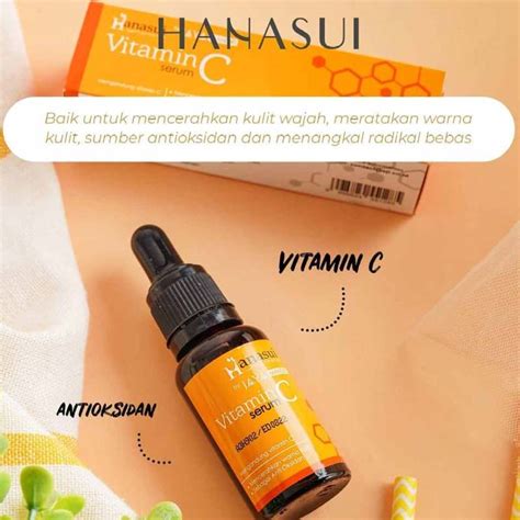 Cara Pemakaian Serum Hanasui Vitamin C Kuning Homecare