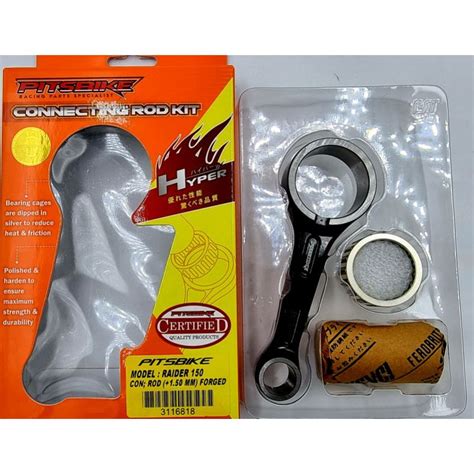 PITSBIKE RAIDER150 CARB TYPE CONNECTING ROD Shopee Philippines