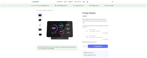 Je Energieverbruik Monitoren Met De Nieuwe Homewizard Energy Display