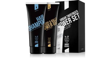 Angry Beards Urban Twofinger Shower Set Ensemble Pour Homme Notino Be