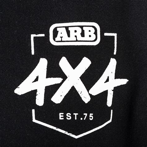 Mens Arb Shield Hoodie Black Arb 4x4 Accessories