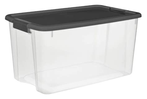 1 Sterilite 70 Qt Ultra Storage Bin Leftovers Online Auction