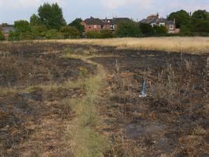 Fire Damage On The Aylestone Meadows Mat Fascione Cc By Sa 2 0