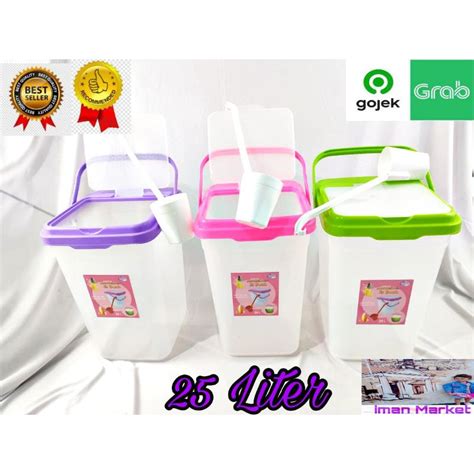 Jual 25LITER TOPLES ES BUAH PLUS GAYUNG WADAH ES BUAH TEMPAT ES