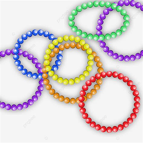 Mardi Gras Beads Vector Art Png Circle Vector Mardi Gras Bead Icon