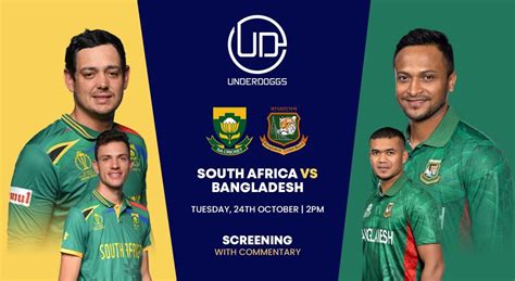 South Africa Vs Bangladesh Live Screening