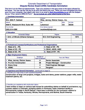 Fillable Online Caldwell Wm Bill P Drb Cs Form Fax Email Print Pdffiller