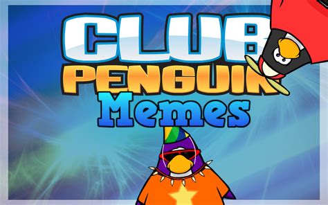 Club Penguin Memes Logo Club Penguin Mountains