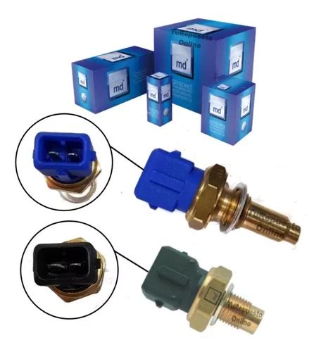 Sensores De Temperatura Azul Y Negro Md Thomson Vw Gol Power