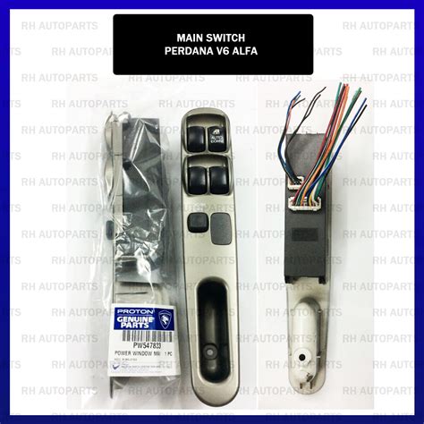 Proton Perdana V6 Alfa Power Window Main Switch With Cover PW547833