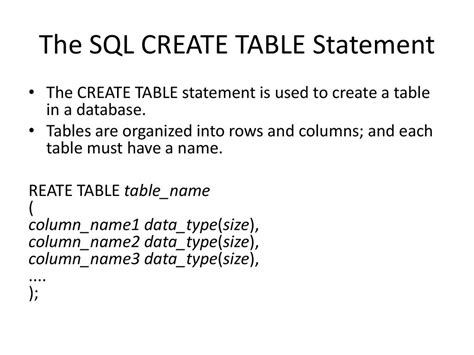 Introduction To Structured Query Language Sql Ppt Download