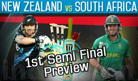 New Zealand vs South Africa, ICC Cricket World Cup 2015 SF 1 Preview ...