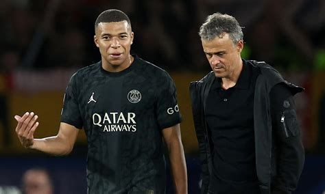 Kylian Mbappe Has No Problem With Coach Luis Enrique