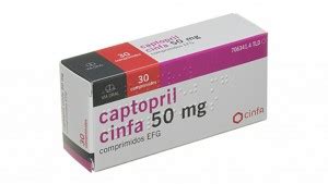 Captopril Cinfa Mg Comprimidos Efg Comprimidos Precio