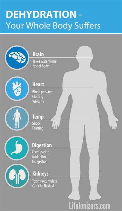 Dehydration: What happens if you don’t drink enough water? – Life Ionizers