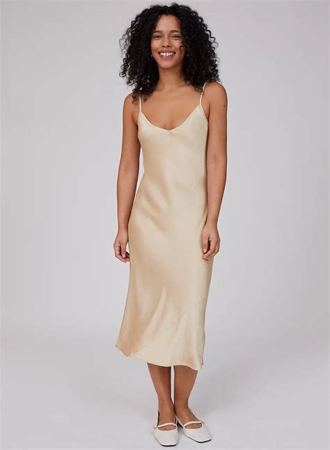 Wilfred Only Slip Midi Dress Aritzia Ca