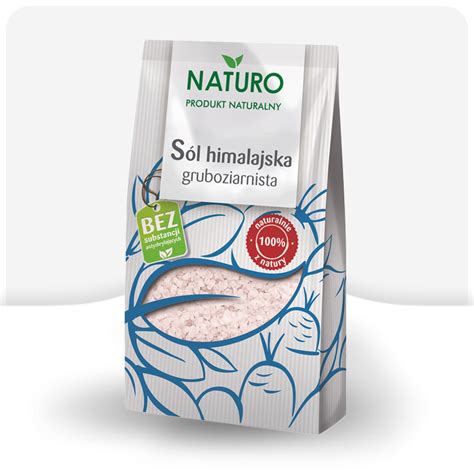 Sól himalajska gruboziarnista 250g produkt ekologiczny PolBioEco