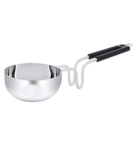 Buy Swertia Stainless Steel Tadka Pan With Handle Vagharia Pan Spice