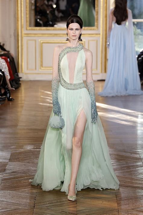 George Hobeika Fashion Show Runway Couture Spring Summer 2024 Paris