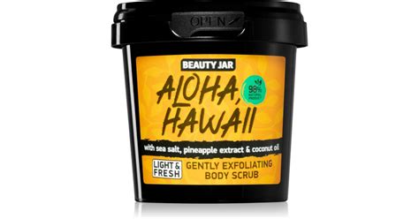 Beauty Jar Aloha Hawaii Gommage Doux Corps Au Sel Marin Notino Fr